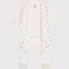 Fluwelen Bodyjama - Hartje - Petit Bateau