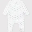 Fluwelen Pyjama Kraagje - Walvisjes - Petit Bateau