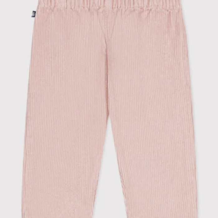 Fluwelen broekje - Rose - Petit Bateau Fluwelen broekje - Rose - Petit Bateau
