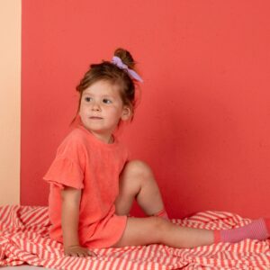 Fly Tshirt - Terry - coral - Nixnut