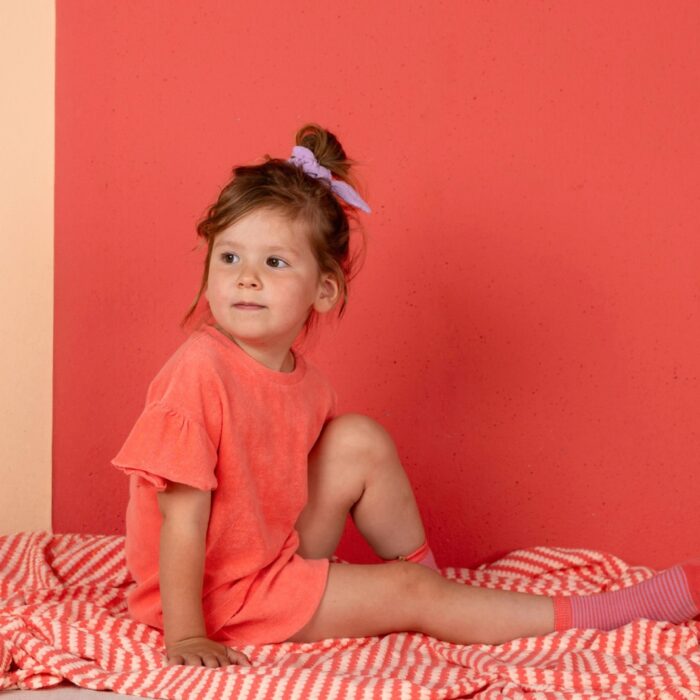 Fly Tshirt - Terry - coral - Nixnut Fly Tshirt - Terry - coral - Nixnut