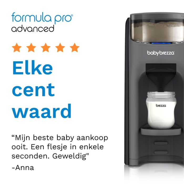 Formula Pro Advanced - flesvoeding apparaat - Anthracite - Baby Brezza