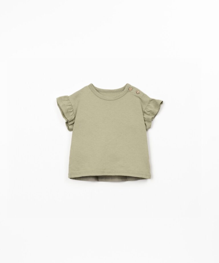 Frill Shirt - Sage - Play Up