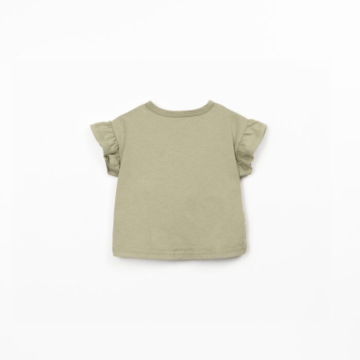 Frill Shirt - Sage - Play Up Frill Shirt - Sage - Play Up