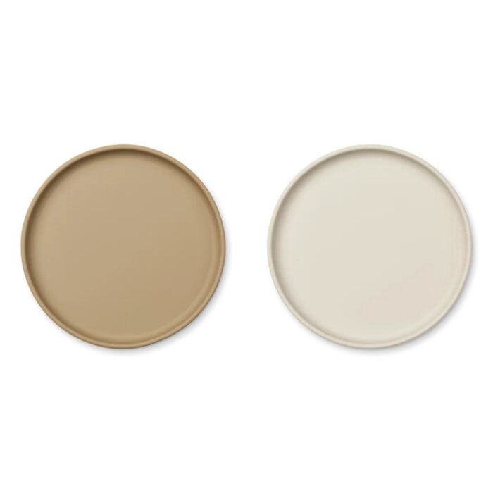 Gabriel Plate - 2p - Oat/Sandy - Liewood