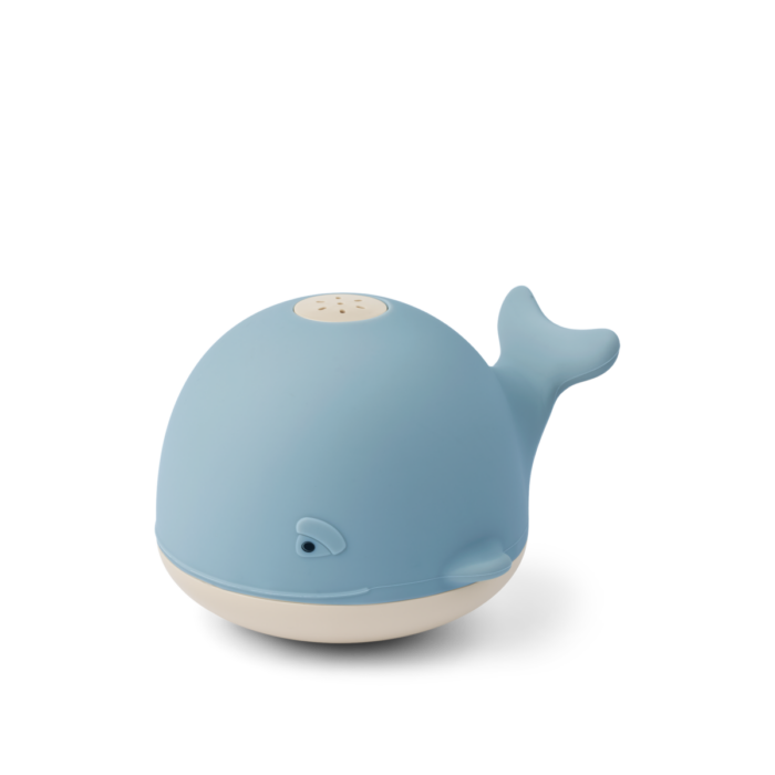 Galen Bath Sprinkler Whale - Beach blue - Liewood