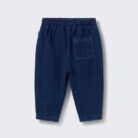 Galo Twill Denim Pants - Navy - My Little Cozmo
