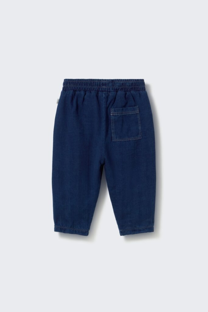 Galo Twill Denim Pants - Navy - My Little Cozmo Galo Twill Denim Pants - Navy - My Little Cozmo