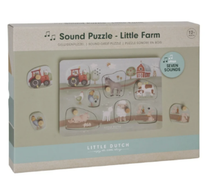 Geluidenpuzzel - Little Farm - Little Dutch