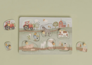 Geluidenpuzzel - Little Farm - Little Dutch Geluidenpuzzel - Little Farm - Little Dutch
