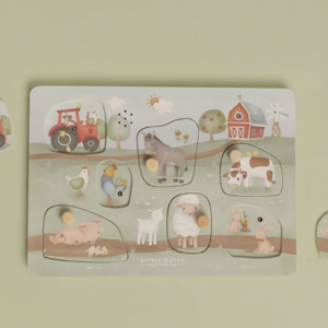 Geluidenpuzzel - Little Farm - Little Dutch Geluidenpuzzel - Little Farm - Little Dutch