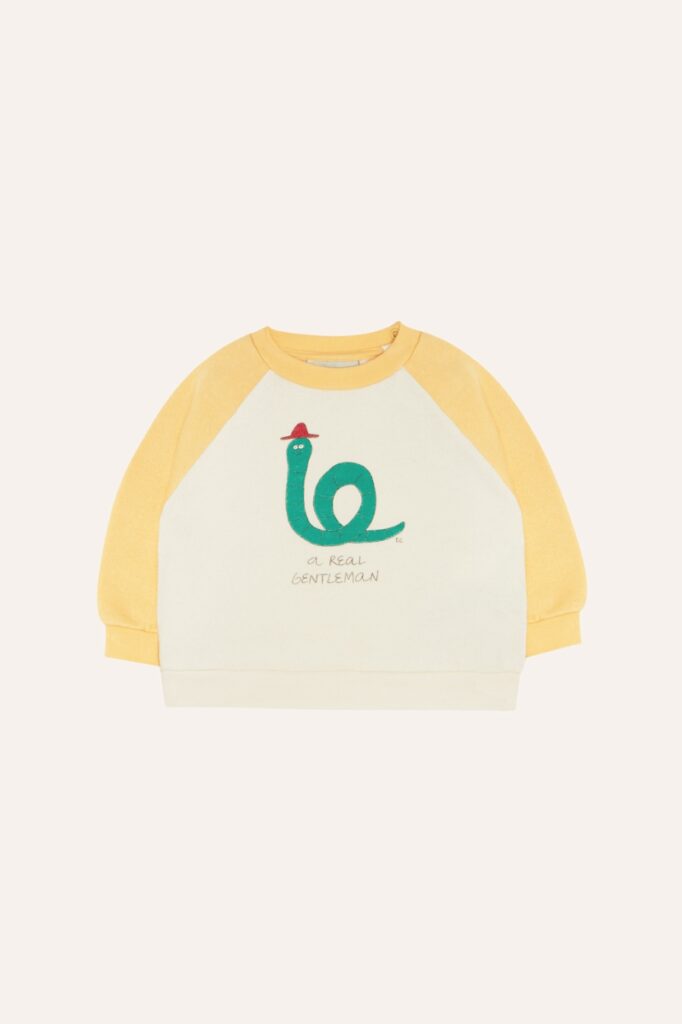 Gentleman Baby Sweatshirt - Ecru - The Campamento