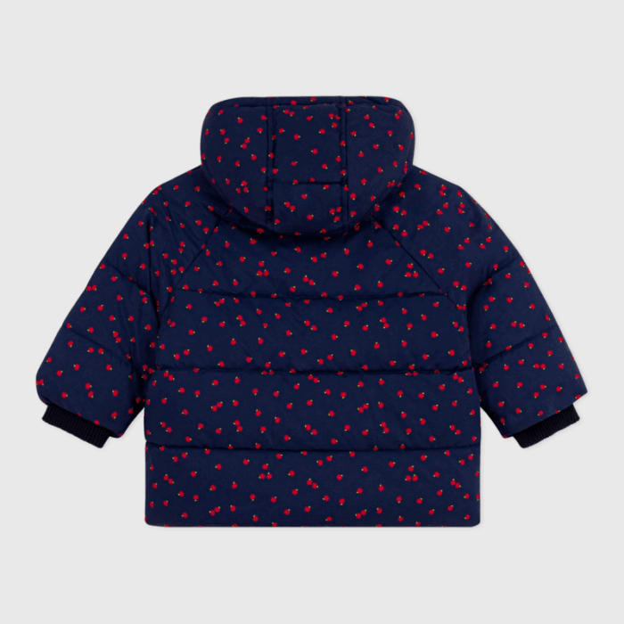 Gewatteerde jas - Appeltjes - Petit Bateau