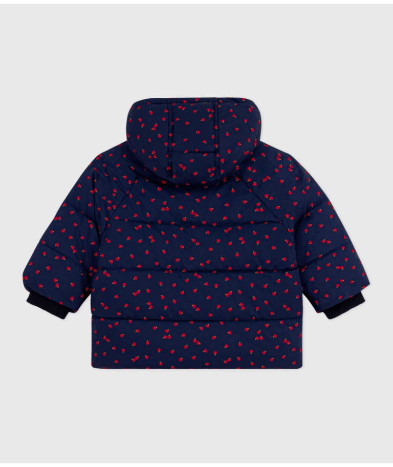 Gewatteerde jas - Appeltjes - Petit Bateau