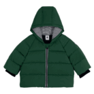 Gewatteerde jas - Groen - Petit Bateau