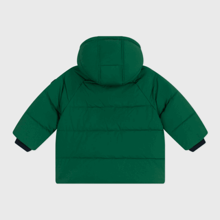 Gewatteerde jas - Groen - Petit Bateau Gewatteerde jas - Groen - Petit Bateau