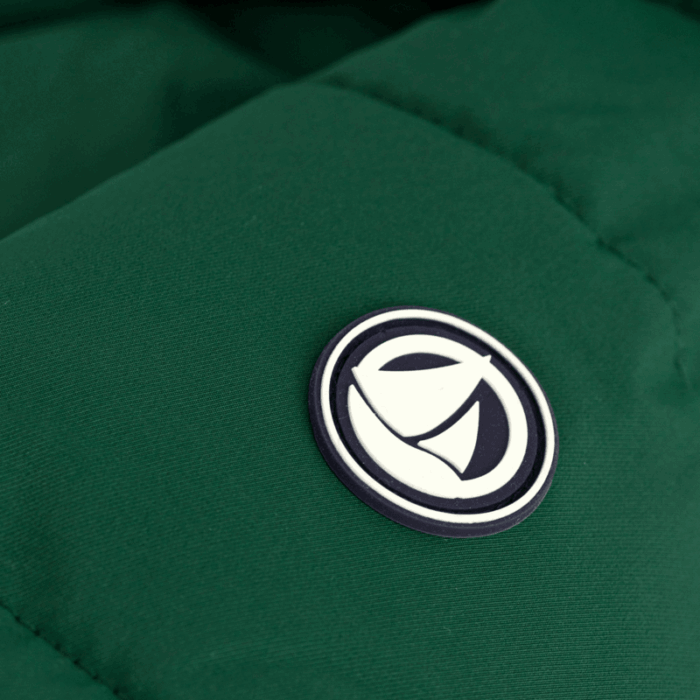 Gewatteerde jas - Groen - Petit Bateau Gewatteerde jas - Groen - Petit Bateau