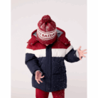Gewatteerde jas - Smoking/Multico - Petit Bateau