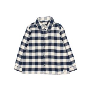 Gingham Shirt - Navy - Buho