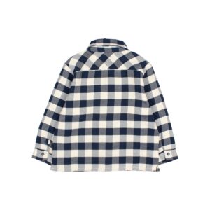 Gingham Shirt - Navy - Buho Gingham Shirt - Navy - Buho