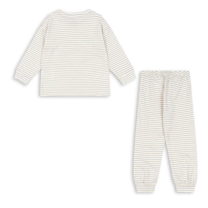Gio Set Gots - Stripe Bluie - Konges Slojd Gio Set Gots - Stripe Bluie - Konges Slojd