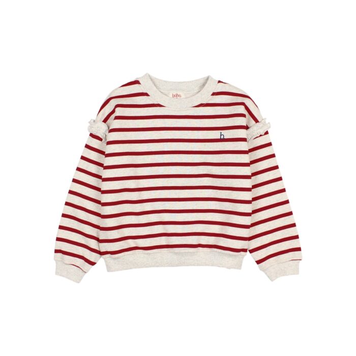 Girly Sailor Sweatshirt - Cherry - Buho