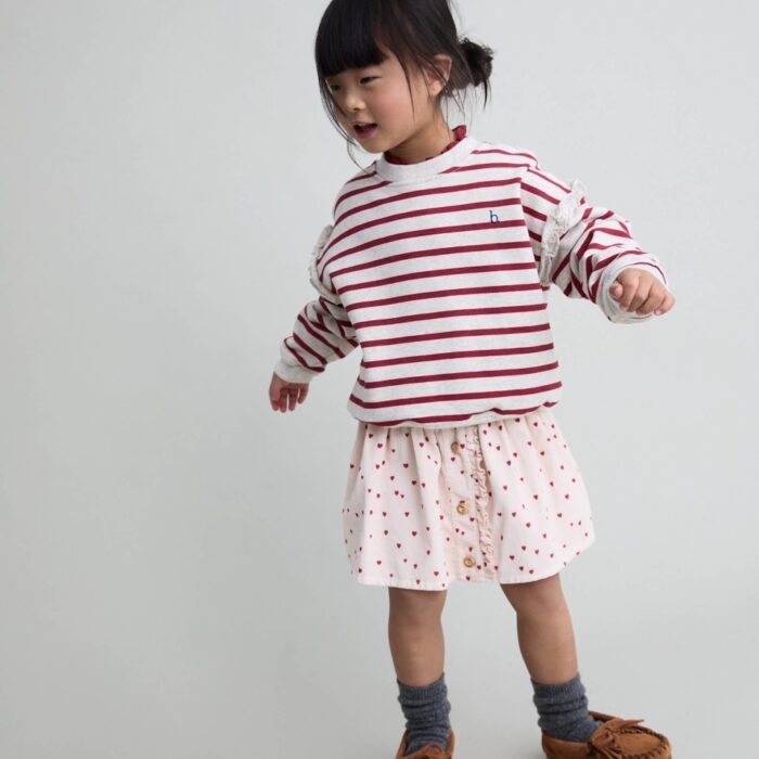Girly Sailor Sweatshirt - Cherry - Buho