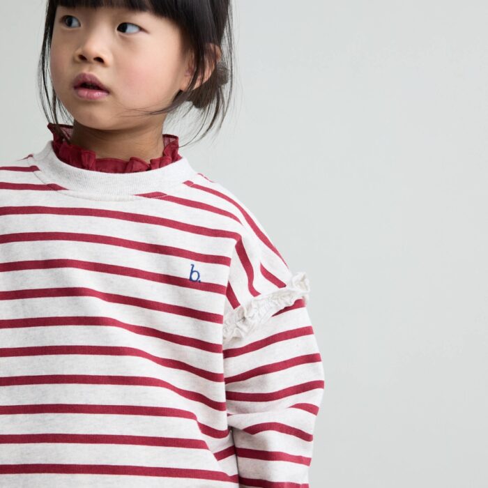 Girly Sailor Sweatshirt - Cherry - Buho