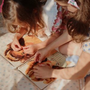 Glam Me Up Sticker Book - Blush - Konges Slojd
