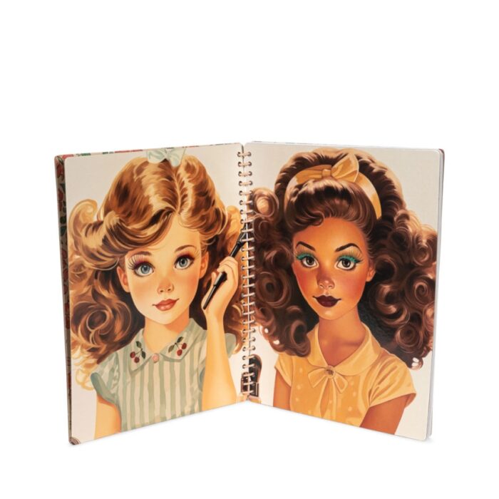 Glam Me Up Sticker Book - Blush - Konges Slojd