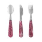 Glitter Cutlery - Sparkling Blush - Konges Slojd