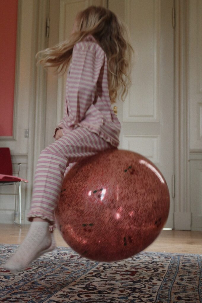 Glitter Jump Ball - Cherry - Konges Slojd