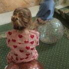 Glitter Jump Ball - Cherry - Konges Slojd