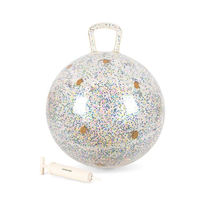 Glitter Jump Ball - Lemon - Konges Slojd