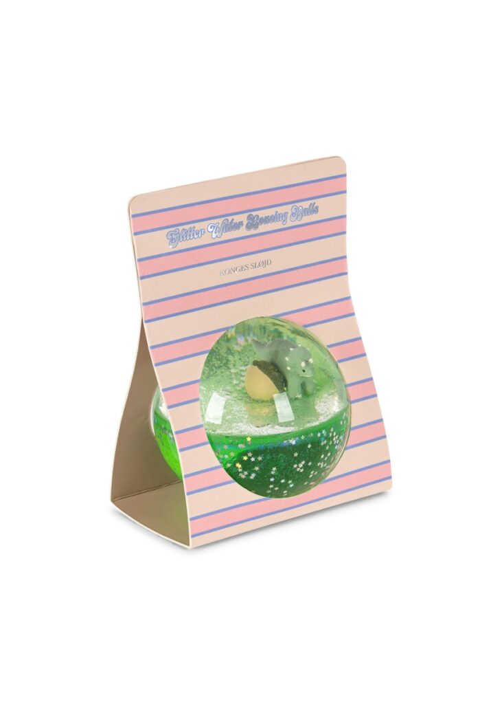 Glitter Water Bouncing Ball - Lemon - Konges Slojd