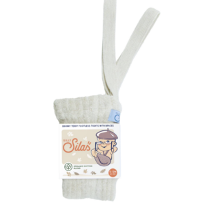 Granny Teddy Footless - Cream Blend - Silly Silas