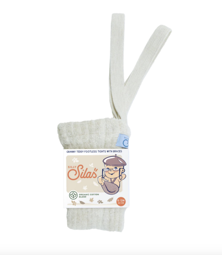 Granny Teddy Footless - Cream Blend - Silly Silas