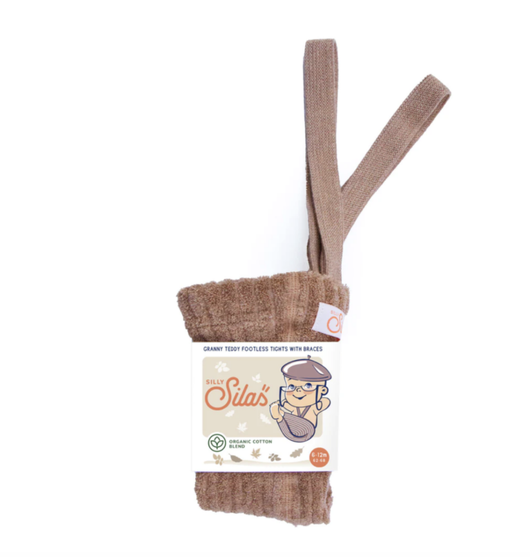 Granny Teddy Footless - Light Brown - Silly Silas