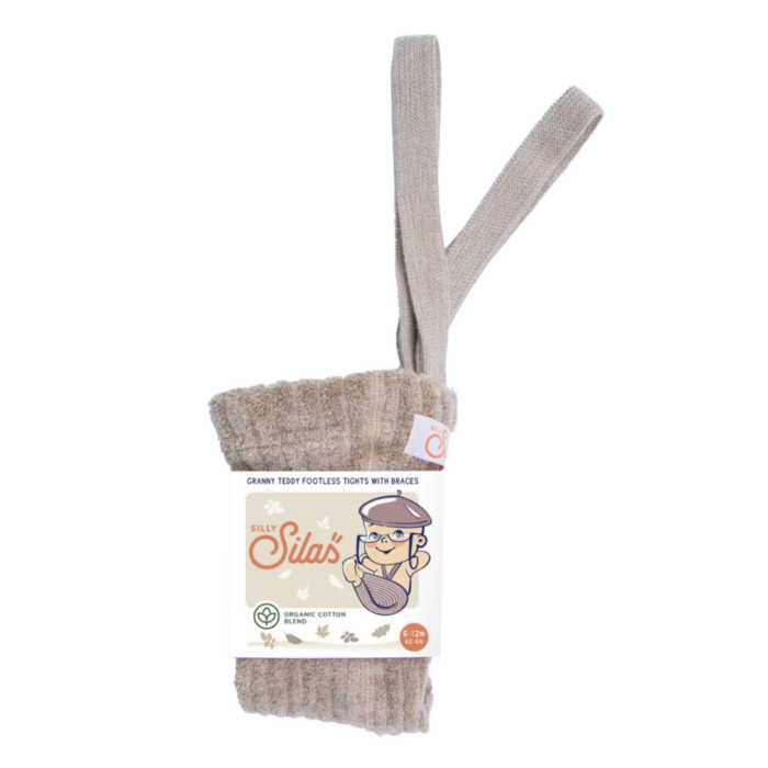 Granny Teddy Footless - Peanut Blend - Silly Silas Granny Teddy Footless - Peanut Blend - Silly Silas