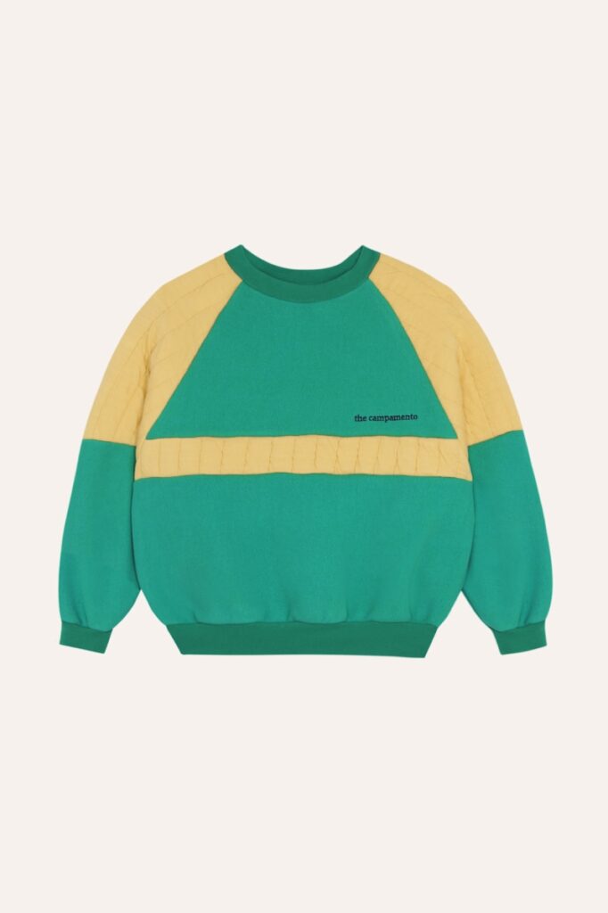 Green Polar Sweatshirt - Green - The Campamento