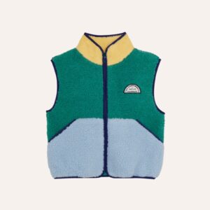 Green Teddy Vest - Green - The Campamento
