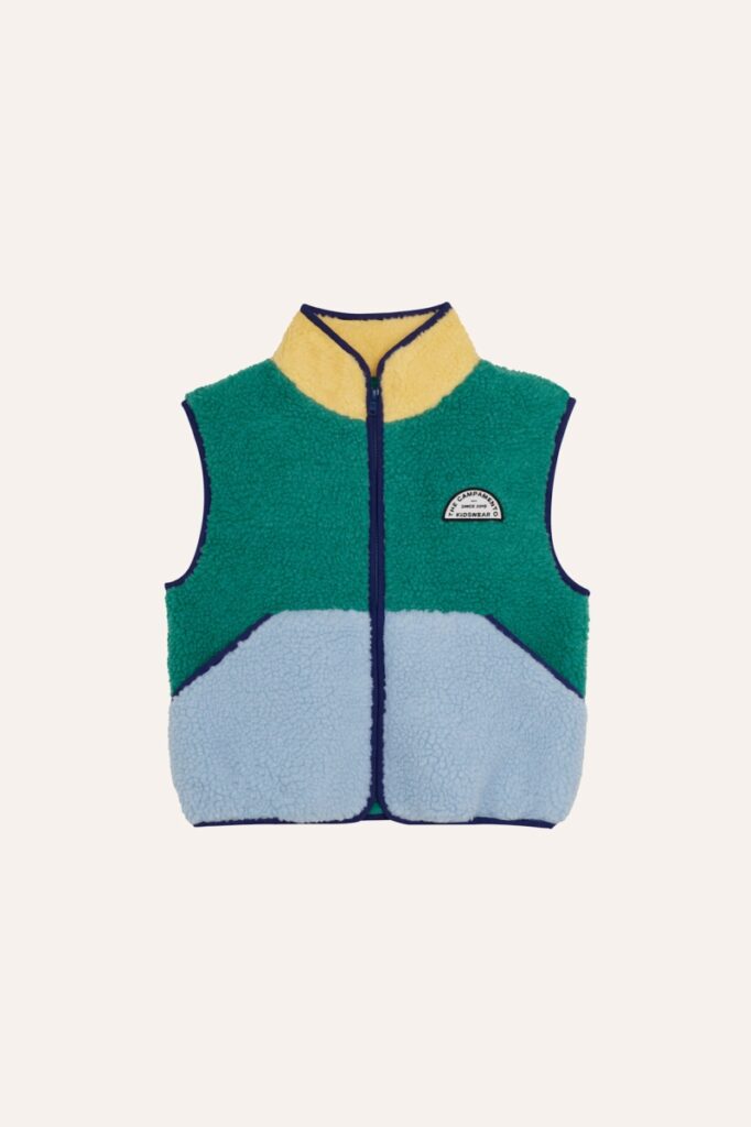 Green Teddy Vest - Green - The Campamento