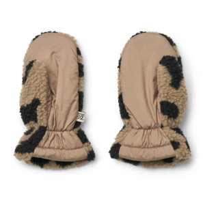 Grethe Pile Gloves - Mega leo / Oat mix - Liewood Grethe Pile Gloves - Mega leo / Oat mix - Liewood