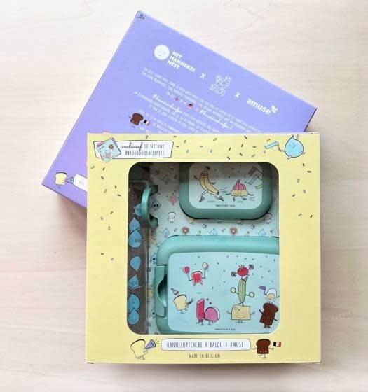 Hanne Luyten's Brooddoosbriefjes reeks 3 - limited edition Giftset Hanne Luyten's Brooddoosbriefjes reeks 3 - limited edition Giftset