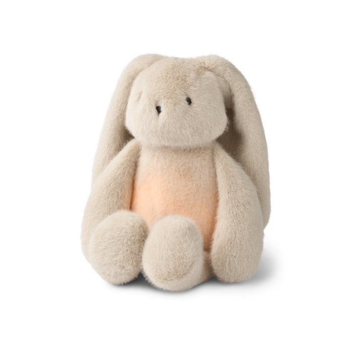 Hattie Rabbit Humming Teddy - Mist - Liewood
