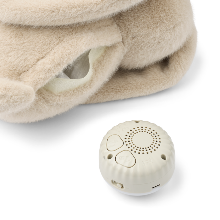 Hattie Rabbit Humming Teddy - Mist - Liewood