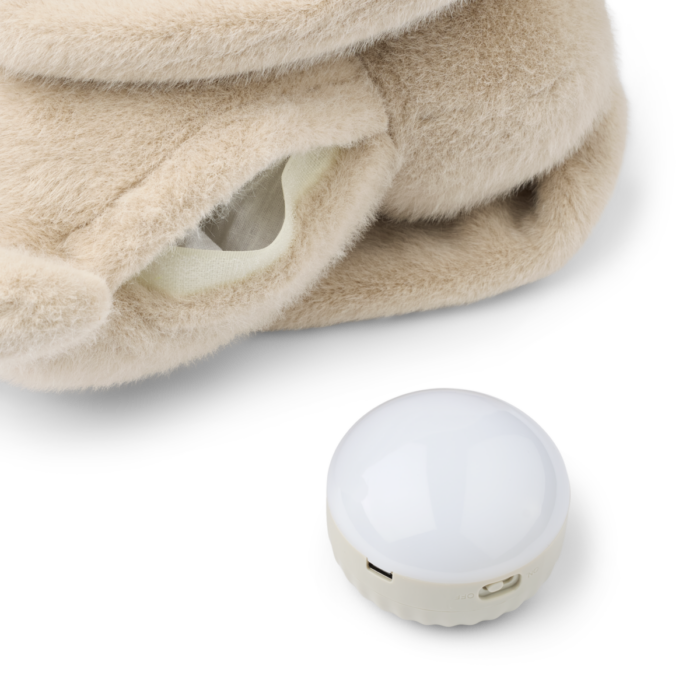 Hattie Rabbit Humming Teddy - Mist - Liewood