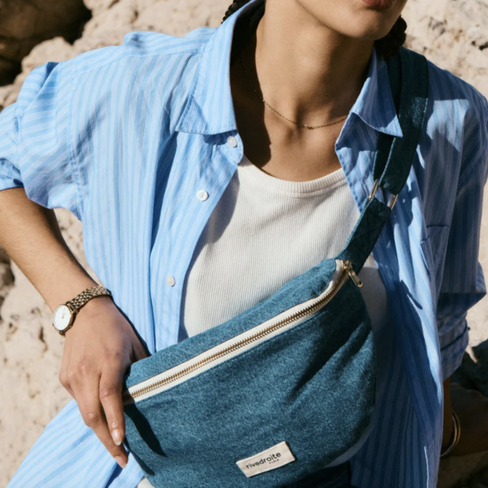 Heuptasje - Stonewashed Denim - Rive Droite
