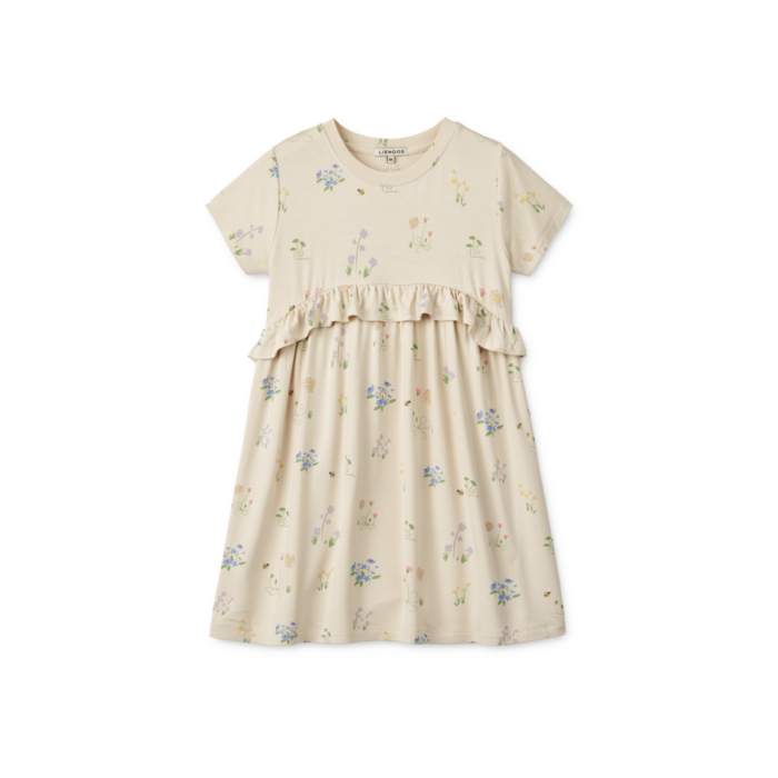 Hilma Dress - Flora/Sandy - Liewood Hilma Dress - Flora/Sandy - Liewood