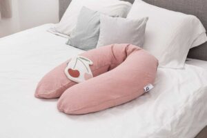 Hoes Voedingskussen Comfy Big - Tetra Pink - Doomoo Hoes Voedingskussen Comfy Big - Tetra Pink - Doomoo